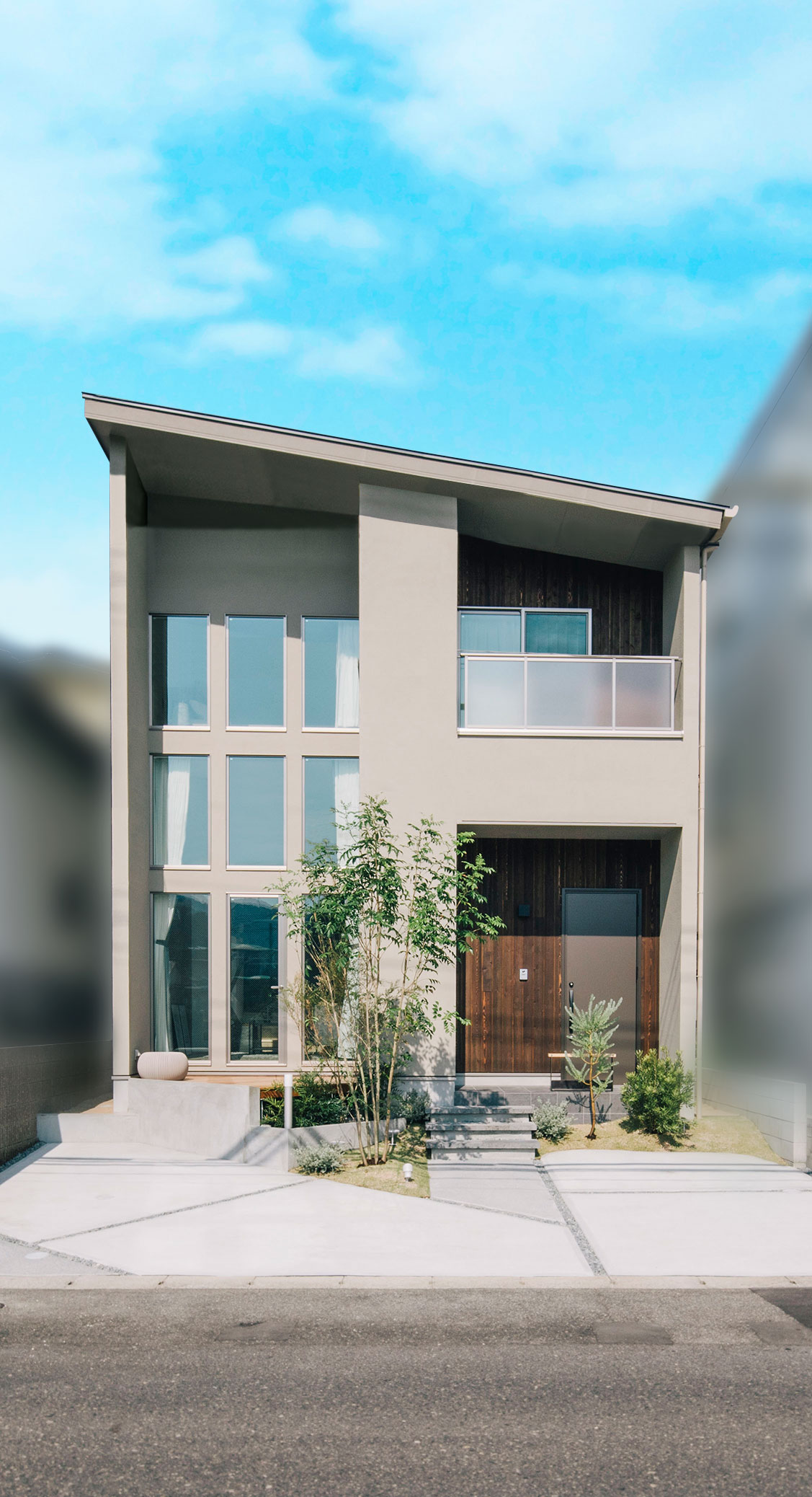 昼時の家の画像